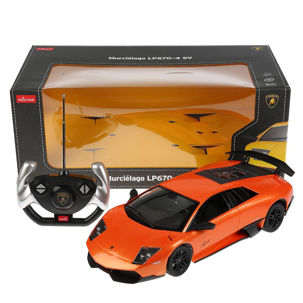 Машина р/у RASTAR 1:14 murcielago lp670-4 38900