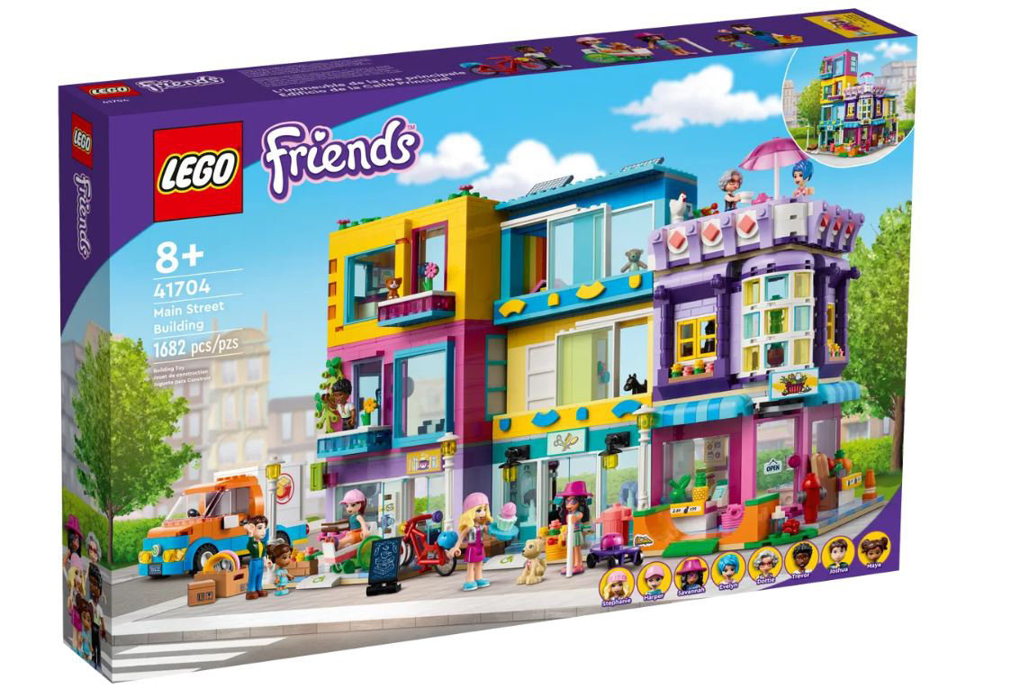 Конструктор LEGO FRIENDS Большой дом на главной улице 41704