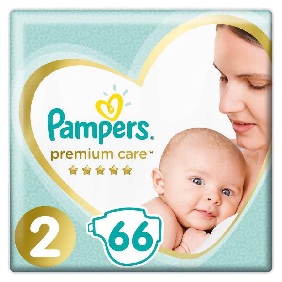 Подгузник Pampers 2 66шт Premium Care мини 4-8кг 8001090646309