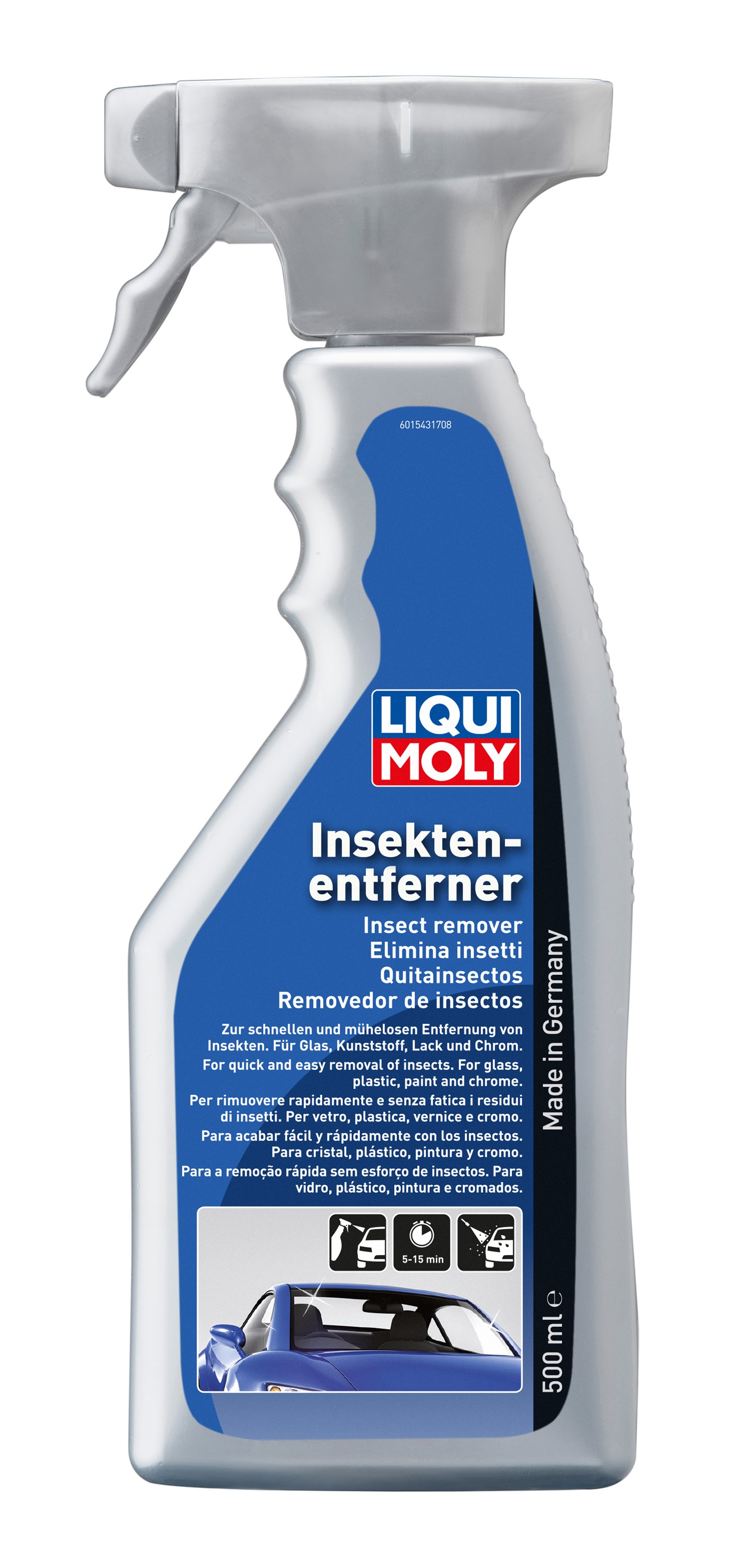 Удалитель насекомых Очистититель пятен Liqui Moly 0.5л 7583/1965/1543  тригер 7583/1543