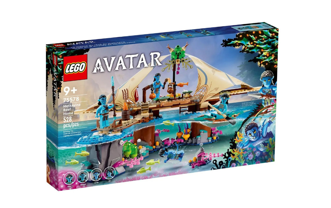 Конструктор LEGO AVATAR Дом Меткайина на Рифе 75578