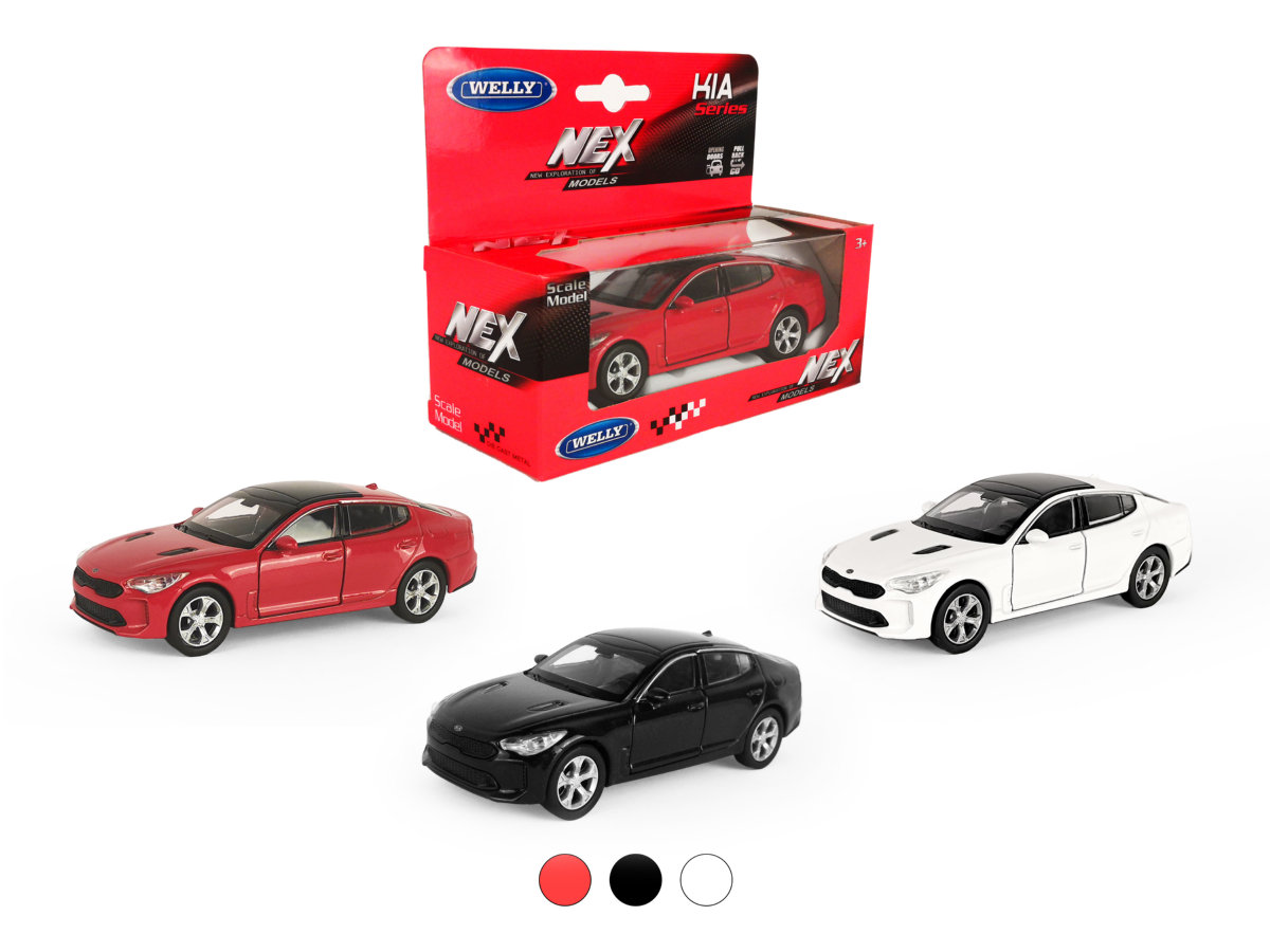 Машина WELLY 1:38 KIA Stinger 43759W